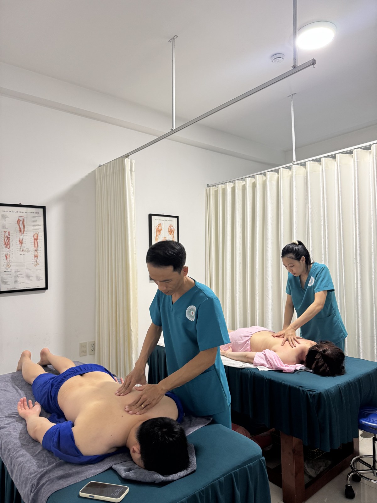 Không gian xoa bóp trị liệu thực tế tại CTM
