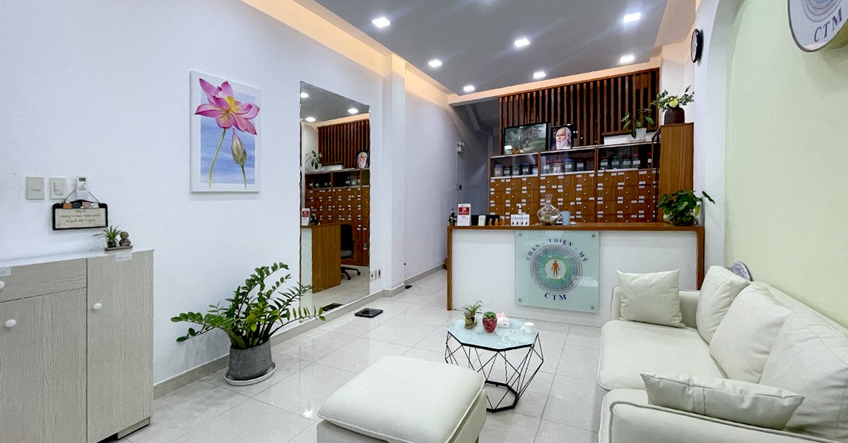 Không gian tiếp đón phòng khám CTM